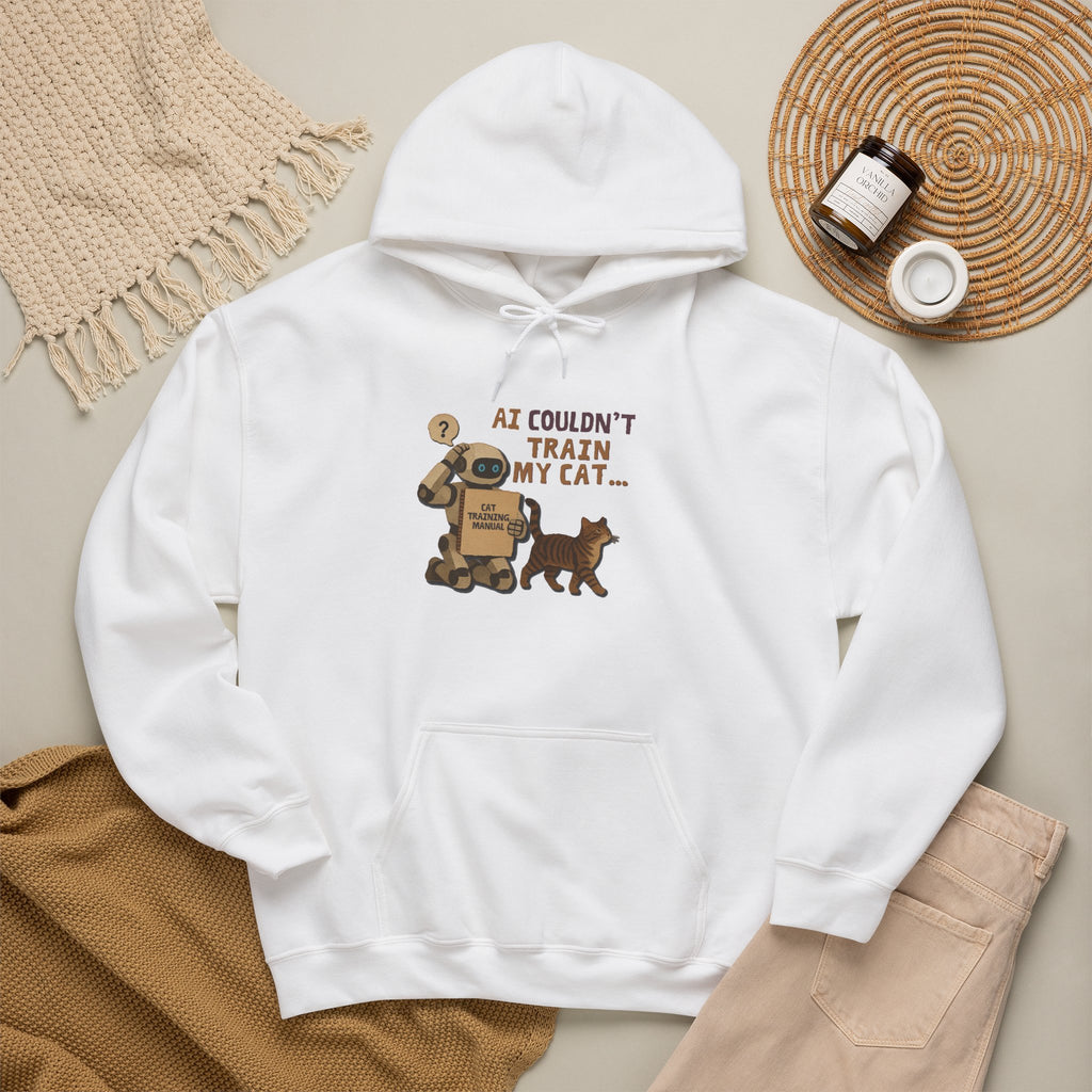 AI Couldn’t Train My Cat Sweatshirt | Funny Cat Lover Gift