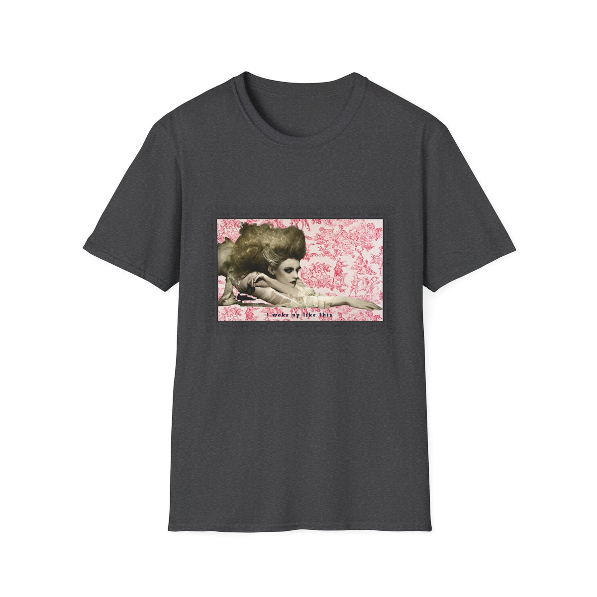 I Woke Up Like This T-Shirt | Vintage Gothic Woman Tee