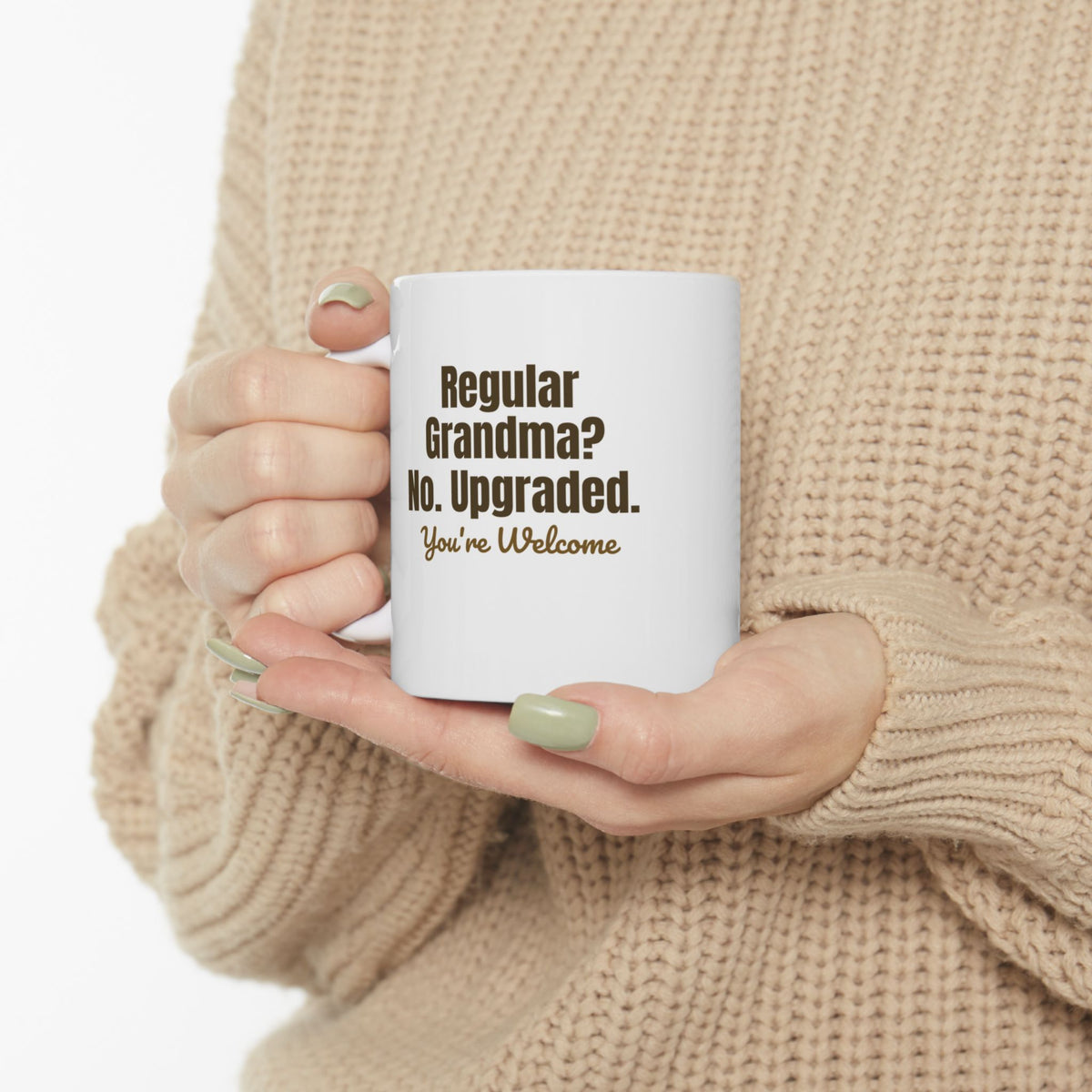 Not Regular Grandma, I’m the Upgrade Mug| Funny Grandma Gift