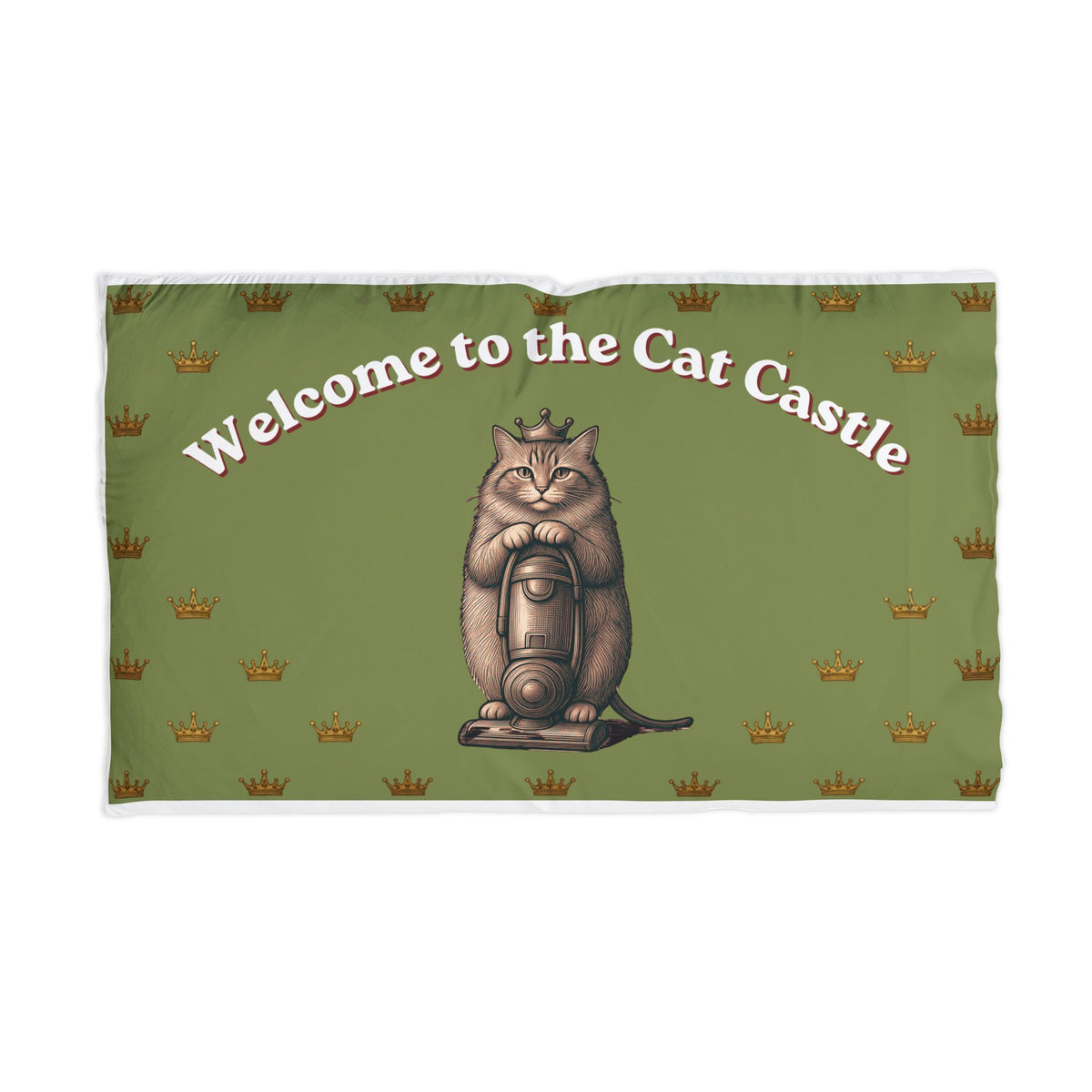 Welcome to the Cat Castle Pillowcase|Funny Cat Lover Gift
