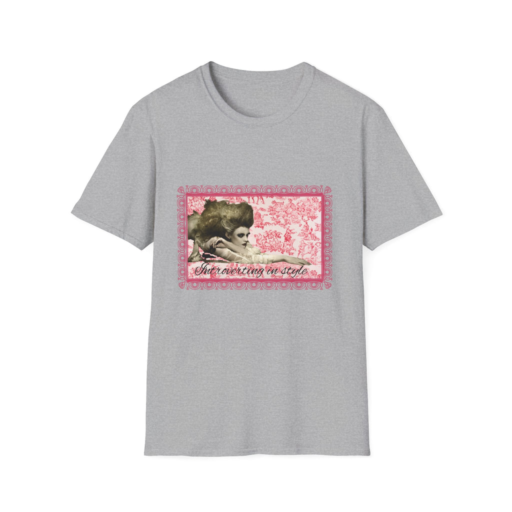 Introverting in Style  T-Shirt |  Funny Introvert Graphic Tee