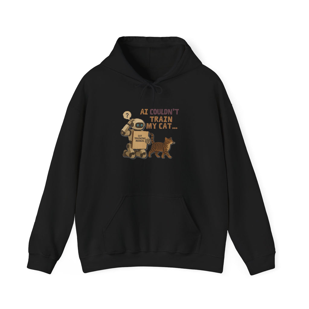 AI Couldn’t Train My Cat Sweatshirt | Funny Cat Lover Gift