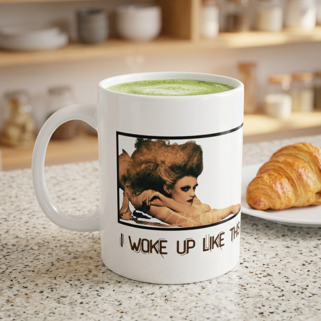 I Woke Up Like This Mug | Funny Sarcastic Coffee Mug