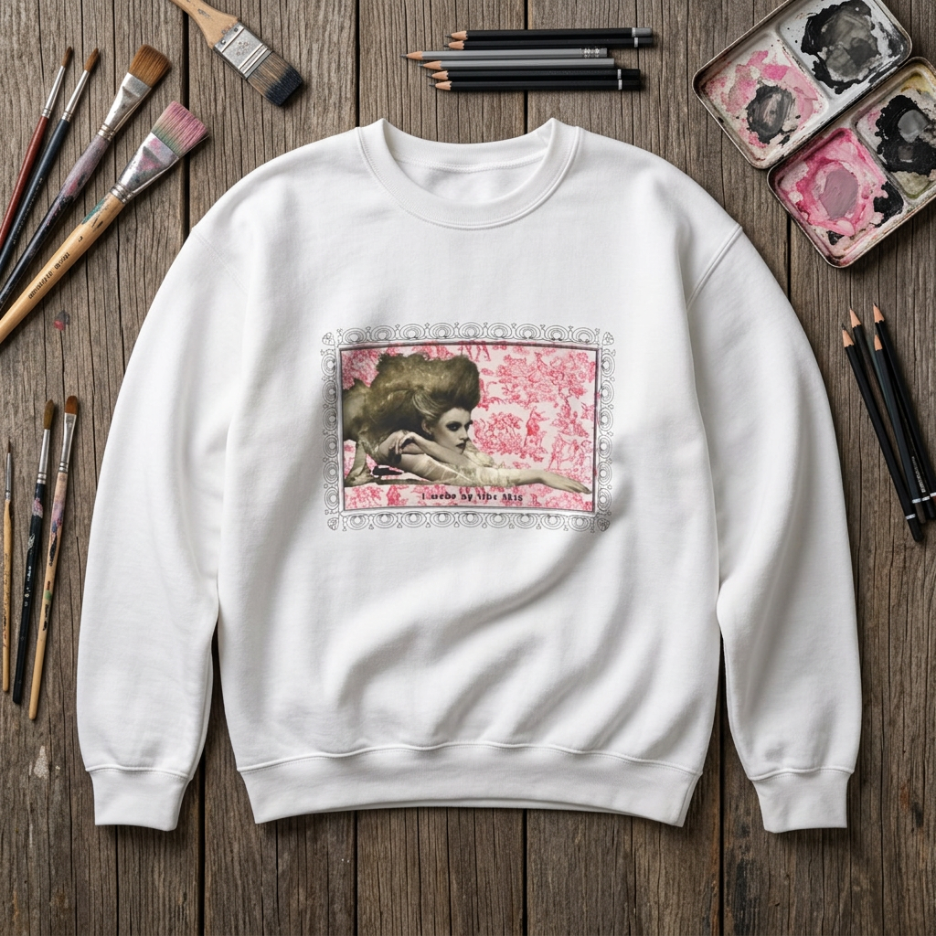 I woke Up Like This Sweatshirt   | Gothic Woman  Graphic  Crewneck