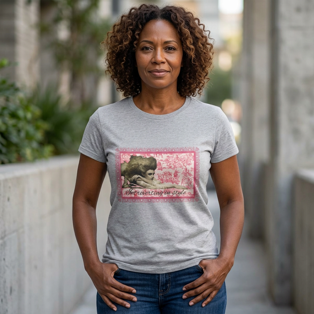 Introverting in Style  T-Shirt |  Funny Introvert Graphic Tee