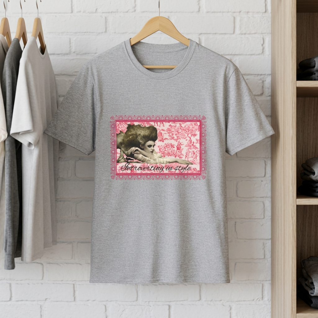 Introverting in Style  T-Shirt |  Funny Introvert Graphic Tee