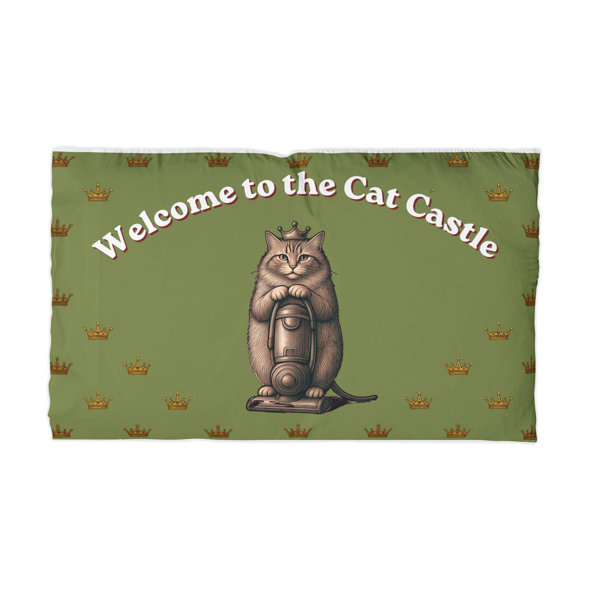 Welcome to the Cat Castle Pillowcase|Funny Cat Lover Gift