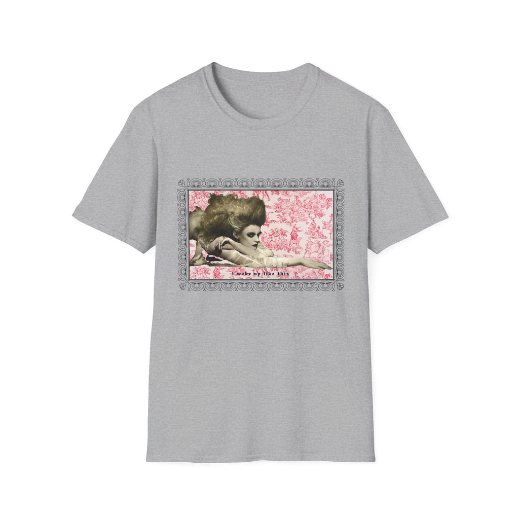 I Woke Up Like This T-Shirt | Vintage Gothic Woman Tee