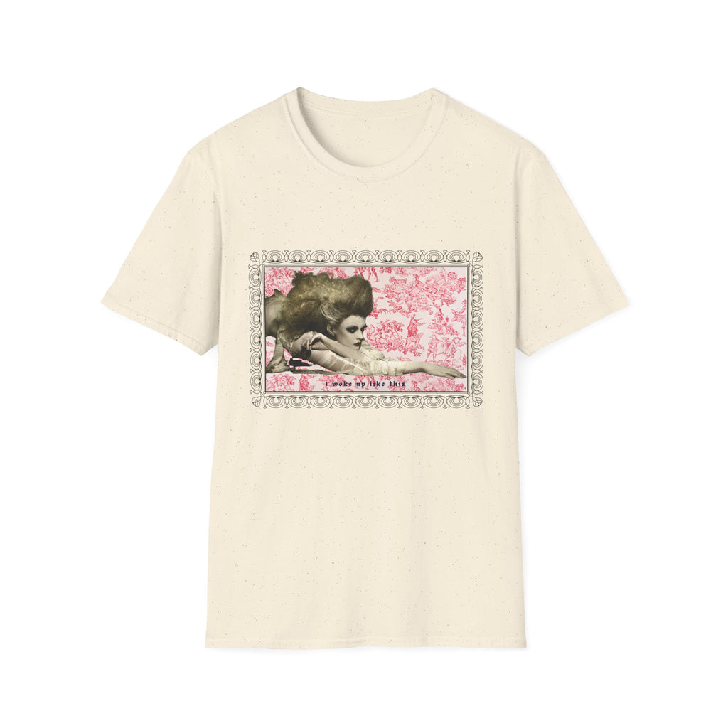 I Woke Up Like This T-Shirt | Vintage Gothic Woman Tee